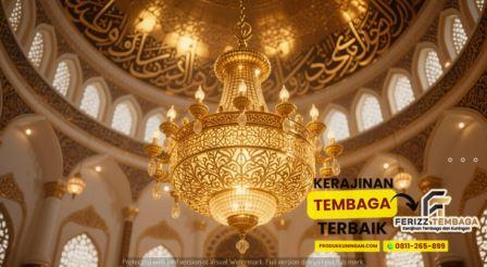 Distributor Lampu Gantung Masjid Tembaga Kuningan