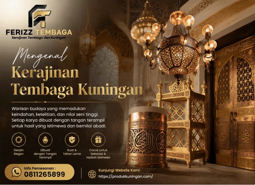 Mengenal Kerajinan Tembaga Kuningan